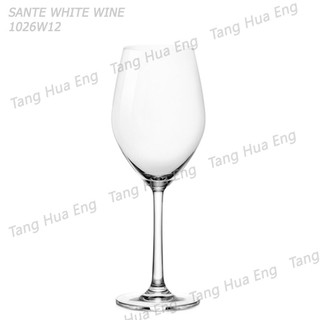 ( 6 ใบ ) Ocean glass แก้ว SANTE WHITE WINE, 340 มล. #1026W12 ยี่ห้อโอเชี่ยน (กล่อง6ใบ)