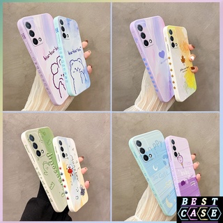 เคส OPPO A95 OPPO A74 4g เคส Full Coverag Cute Case Casing OPPO F9 F9 Pro OPPO F11 a1 a91 reno3 เคสโทรศัพท์ แบบนิ่ม