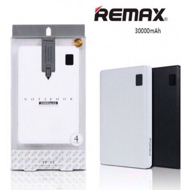 Remax Proda Power Bank 30000 MAh 4 Port รุ่น Notebook ของแท้100%