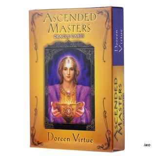 การ์ดเกมส์ Iwo Ascended Masters Oracle เวอร์ชั่นภาษาอังกฤษ 44 การ์ด