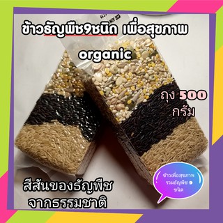 ข้าวธัญพืช 9 ชนิด ข้าวรวมธัญพืช ข้าวธัญพืชรวม 1.ข้าวไรซ์เบอรี่ 2.ข้าวกล้อง 3.ธัญพืชรวม 9 ชนิด ข้าวผสมธัญพืช 500 กรัม