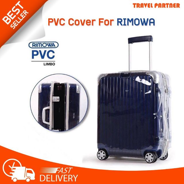 TRAVEL PARTNER   พลาสติกใสคลุม เฉพาะแบรนด์ RIMOWA  รุ่น Limbo , Limbo E-tag  with Grey Zipper