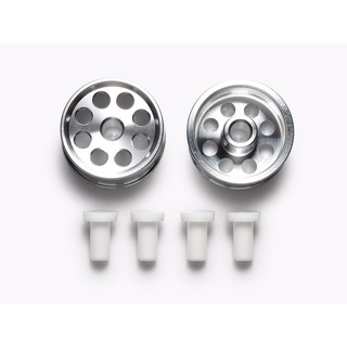 95602 Tamiya Mini 4 WD HG Aluminum Wheels for Low Profile ll (Reversible, 2 pcs.)