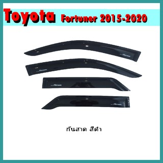 กันสาด FORTUNER 2015-2020 สีดำ