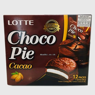 Lotte Choco Piecacao 336g ขนมเคลือบช็อคโกแลต