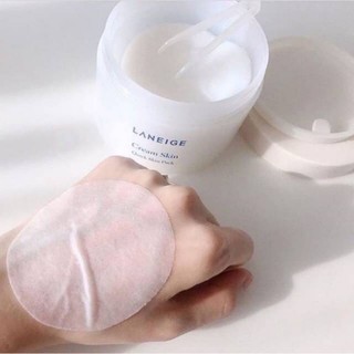 LANEIGE Cream Skin Quick Skin Pack แผ่นมาส์กบำรุงผิว 100 แผ่น