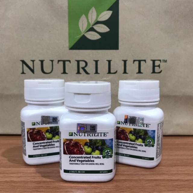 ผักผลไม้รวม Concentrated Fruits And Vegetables (60เม็ด)