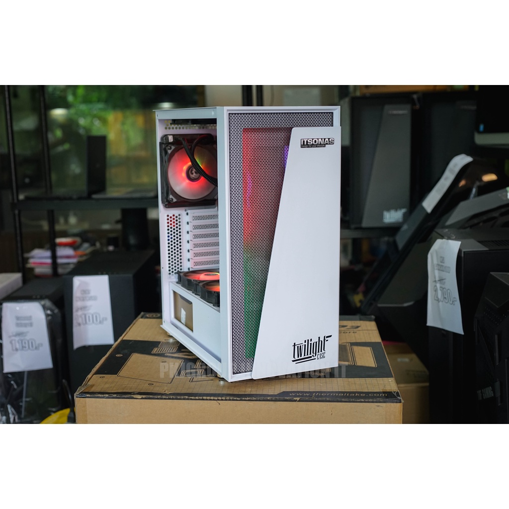 คอมประกอบมือสอง i7-10700k Asus TUF Gaming B460M Plus RAM 16 GB SSD M.2 WD Black 1 TB