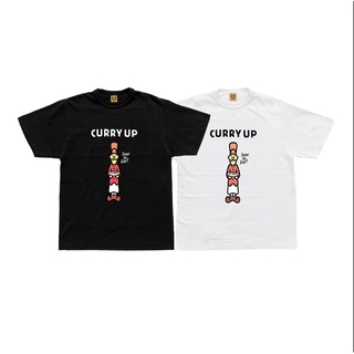 เสื้อยืดใหม่*** เสื้อยืดแขนสั้นลําลอง ผ้าฝ้าย พิมพ์ลาย Human Made Curryup Up Time To Eat สําหรับผู้ชาย
รหัสเต็ม