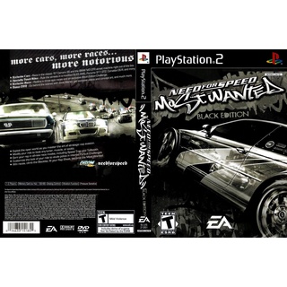 แผ่นเกมส์ PS2 Need for Speed Most Wanted Black Edition   คุณภาพ ส่งไว (DVD)