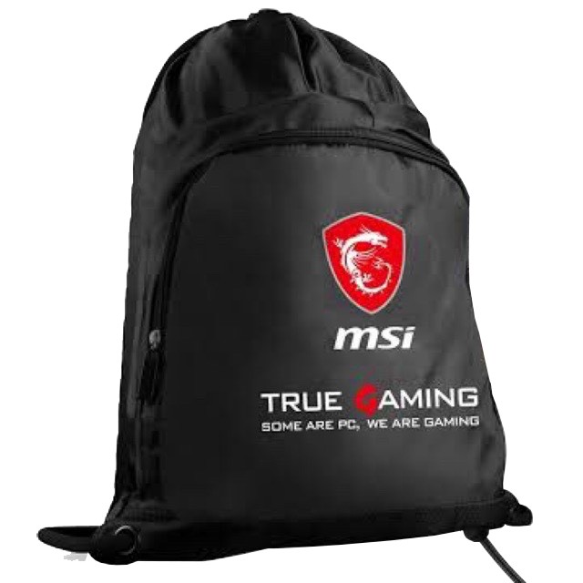 กระเป๋าเชือกรูด กระเป๋าเกมส์เมอร์ MSI gaming laptop string bag