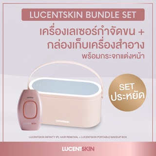 (เซ็ตคู่)เลเซอร์กำจัดขน+ Mirror box กล่องกระจก Lucentskin เครื่องกำจัดขนถาวร มีการรับประกัน 1 ปี เลเซอร์ขนไอพีแอล