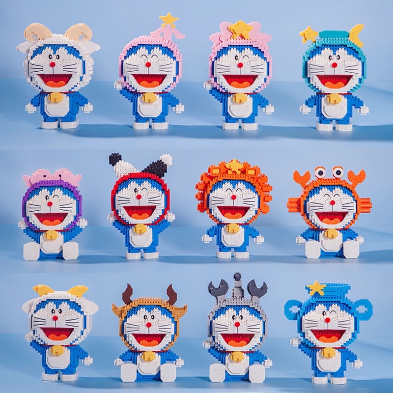 ของเล่นตัว ตัวต่อโดเรมอน 12 ราศีของBalody มี12เเบบมาใหม่