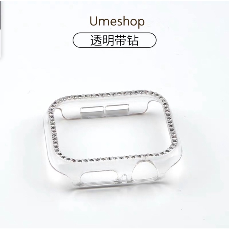 เคส เพชร  diamond เคส สำหรับ  case  42mm/40mm/44mm/41/45mm/46mm watch  1/2/3/4/5/6 se 7/8/9/10/11  เคส watch