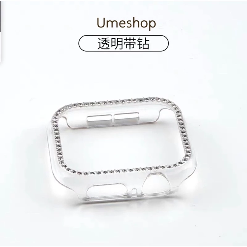 เคส เพชร diamond เคส สำหรับ case 42mm/40mm/44mm/41/45mm/46mm watch 1/2/3/4/5/6 se 7/8/9/10/11 เคส watch