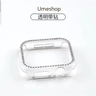 เคส เพชร diamond เคส สำหรับ case 42mm/40mm/44mm/41/45mm/46mm watch 1/2/3/4/5/6 se 7/8/9/10/11 เคส watch