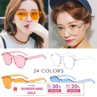 เช็ครีวิวสินค้าแว่นตากันแดด ป้องกัน UV400 สไตล์เกาหลี แฟชั่น สำหรับผู้ชาย และผู้หญิง