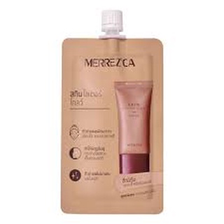 Merrezca Skin Lighter Glow เมอร์เรสก้า สกินไลท์เทอร์โกล์ว สีวอร์ม แบบซองขนาด5 ml.