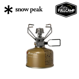 Snow Peak Giga Power Stove "Chi" Auto หัวเตา ขนาดพกพา สำหรับแคมป์ปิ้ง เดินป่า สำหรับแก๊สซาลาเปา