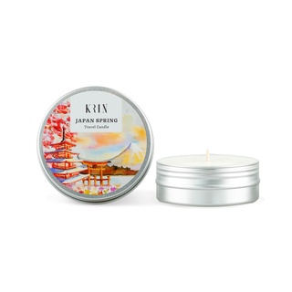 Krin Travel Candle เทียนหอม (Japan spring)