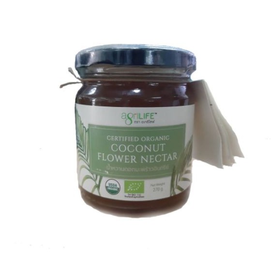 น้ำหวานดอกมะพร้าวอินทรีย์ Certified Organic Coconut Flower Nectar