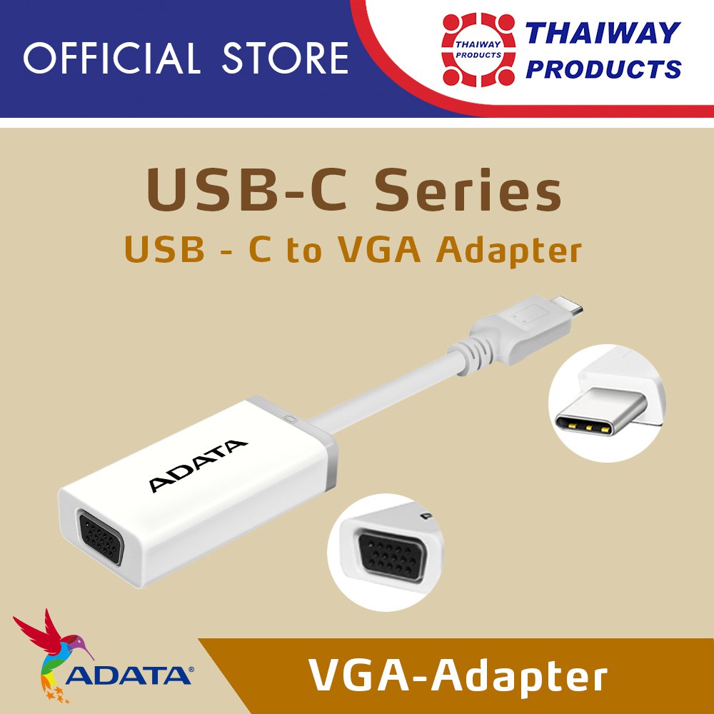 ADATA USB-C to VGA Adaptor