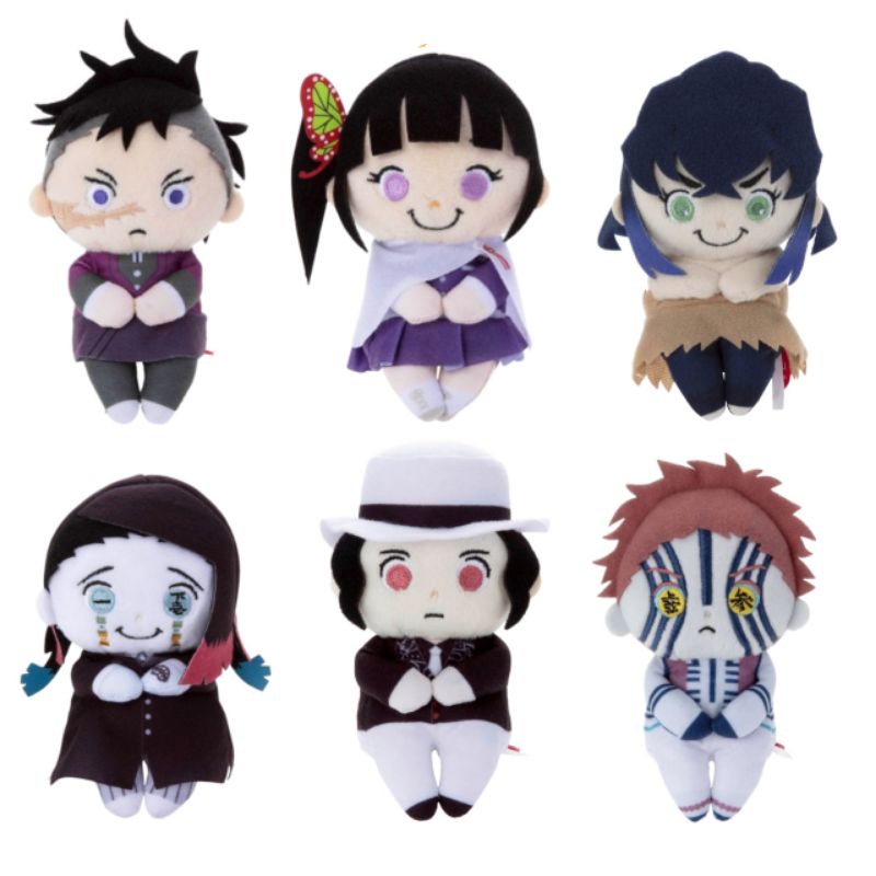🌌ตุ๊กตา ดาบพิฆาตอสูร Kimetsu no yaiba จากญี่ปุ่นแท้100% chokkori-san ตุ๊กตาท่านั่ง ขนาด 11-13cm.🌌
