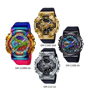 G-Shock GM-110 series นาฬิกาอะนาล็อกดิจิตอล รุ่น GM-110-1A,GM-110G-1A9,GM-110B-1A,GM-110RB-2A,