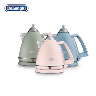 🌈 Delonghi 🍵 กาต้มน้ำไฟฟ้าสไตล์สวนอิตาเลียน 🇮🇹 ความจุ 1.7 ลิตร