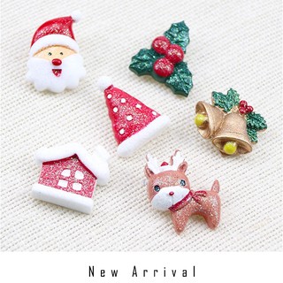 Fulllove [10-30] เข็มกลัดลายการ์ตูนน่ารักสไตล์เกาหลี Xmas Gifts Brooch Christmas มี20สี รุ่นJ227