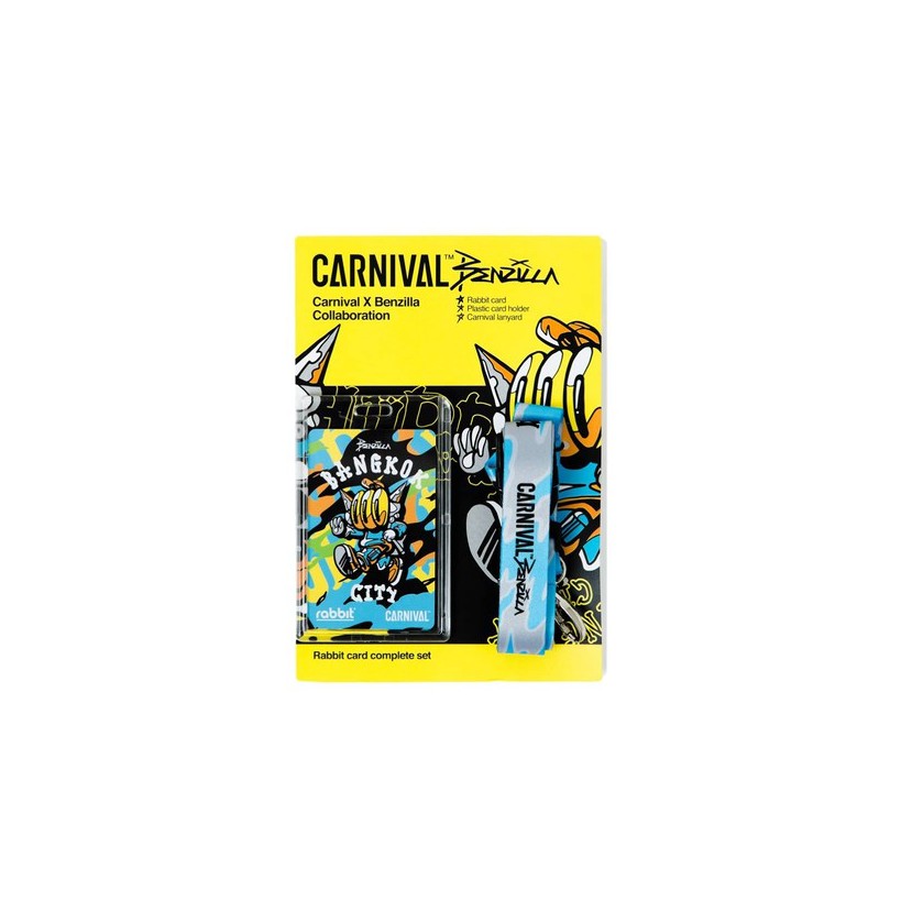 บัตรแรบบิท Carnival™ Rabbit Card “artist Series” [ลิขสิทธิ์แท้ Carnival Thailand ]. 