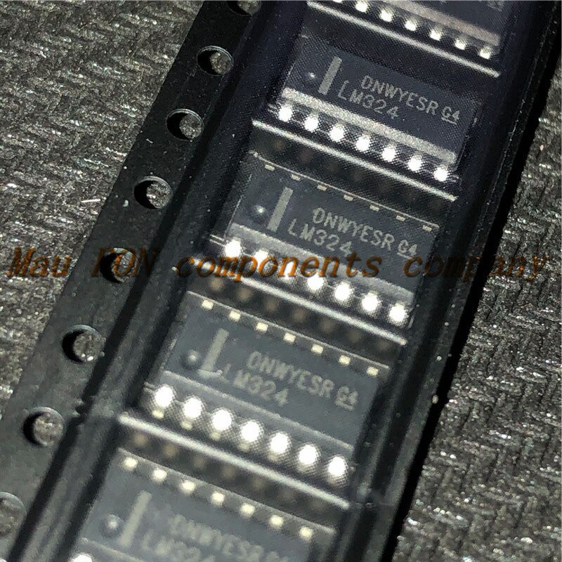 50 ชิ้น/ล็อต LM324DR LM324 SOP14 SOP SMD LM324DR2G LM324DT ใหม่