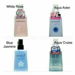 Samourai Woman Fragrance mist cologne 150ml. (White rose/Aqua Aster/ Blue