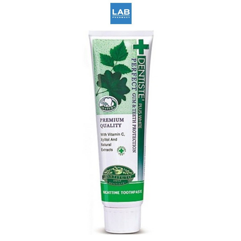 Dentiste Tooth Paste Plus White Original - เดนทิสเต้ ยาสีฟันลดแบคทีเรียขณะนอนหลับ