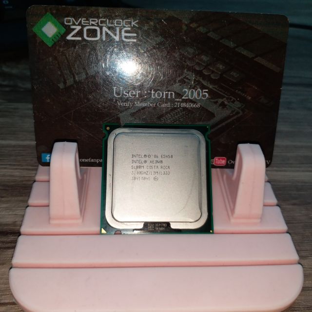 Cpu intel Xeon E5450  (Q9650) มือสองพร้อมใช้งาน