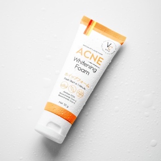 ใหม่ โฟมฉัตร VC Vit C Acne Foam วิตซี แอคเน่โฟม สูตรลดสิว