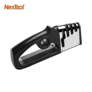 NexToolที่ลับมีด ที่ลับกรรไกร(Knife Sharpener) รุ่นใหม่ล่าสุด 4in1 มี4ช่องลับ ลับคมได้ 3 ระดับ อุปกรณ์ลับมีด หินลับมีด ลับง่ายคมนาน ลับได้คมมาก