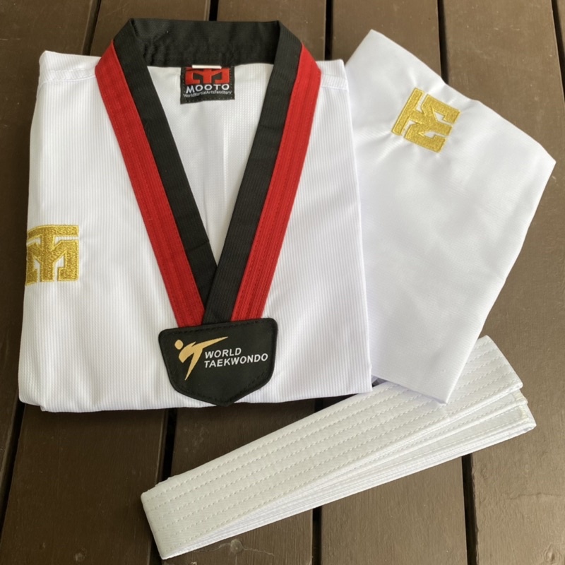 A14# ชุดเทควันโด MOOTO โมโต ชุดเทควันโดเด็ก ชุดเทควันโด ชุดเทควันโดผ้านาโน ชุดเทควันโด้ ลูกฟูกMOOTO 