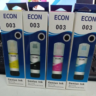 หมึกEcon-ink003ใช้กับL3110-L3150ชุด4สีL1110 / L3110 / L3150 / L5190/3210/3250