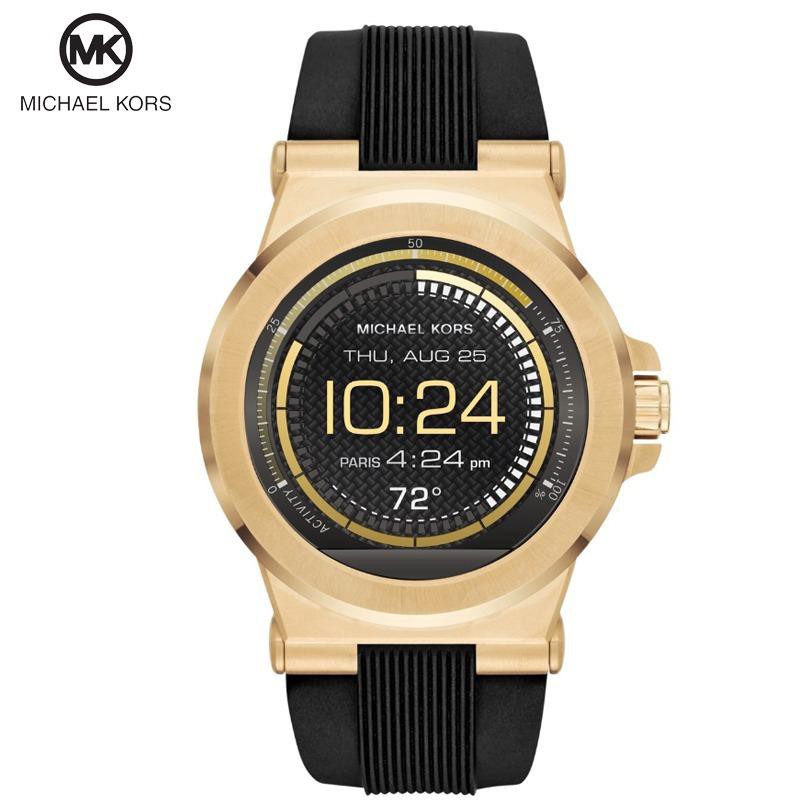 นาฬิกาข้อมือ Michael Kors Smartwatch Access Dylan Black Silicone | Shopee  Thailand