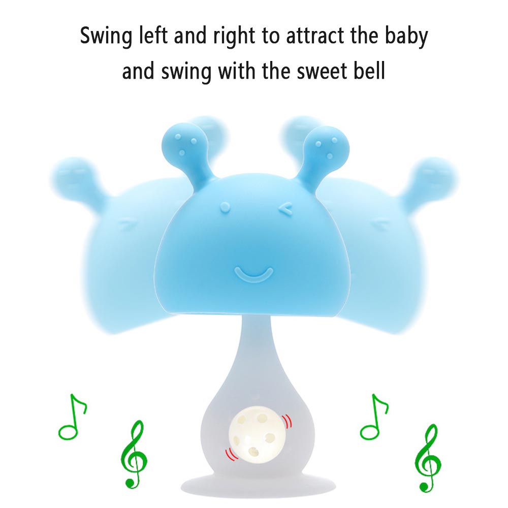 ยางกัดซิลิโคนเด็กยางกัดลายเห็ดนิ่มหัววัสดุความปลอดภัยสำหรับเด็กยางกัด - รูปที่ 4