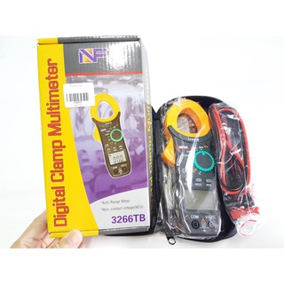 กิ๊บแอมป์ NPV คลิปแอมป์ NPV 3266TB คีบแอมป์ clamp meter วัดกระแสไฟฟ้า โอมวัดไฟ ดิจิตอลแคล้มป์มิเตอร์ NPV-3266TB