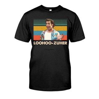 เสื้อยืดมีฮู้ด ลาย Loohoo Zuher Ace Ventura DM สีดํา สําหรับผู้ชาย และผู้หญิงS-5XL