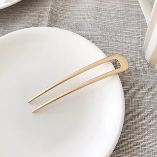 Kf145 มาใหม่ "U" กิ๊บติดผมโลหะรูปทรง graceful เครื่องประดับผม