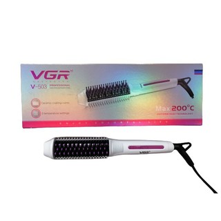 VGR navigator professional hair straightener comb หวีแปรงไฟฟ้าผมตรง รุ่น V-503