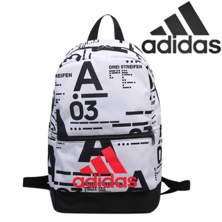 ของแท้ 100% แพ็คเกจ ADIDAS ไม่แพง ความจุขนาดใหญ่ ผู้ชาย กระเป๋าเป้สะพายหลัง กระเป๋ากีฬาสตรี กระเป๋านักเรียน