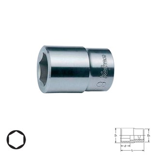 KOKEN AL4400M-17 ลูกบ๊อกอลูมิเนียม 1/2"-6P-17mm. สำหรับ Wheel Nut| MODERTOOLS OFFICIAL