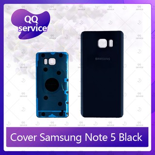 Cover Samsung Note 5/N920 สีแดง อะไหล่ฝาหลัง หลังเครื่อง Cover อะไหล่มือถือ คุณภาพดี QQ service