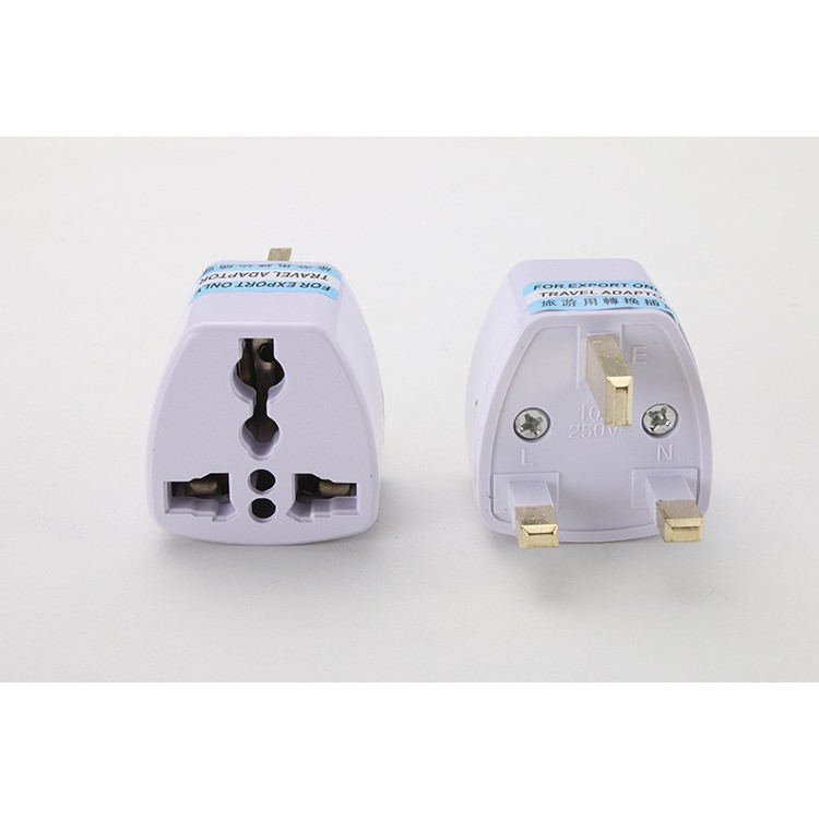 ปลั๊กเดินทาง Adaptor สําหรับปลั๊กไฟ UK