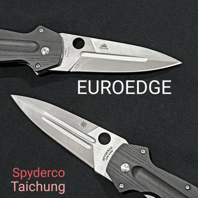 มีดพับ Spyderco EuroEdge C215, Dagger